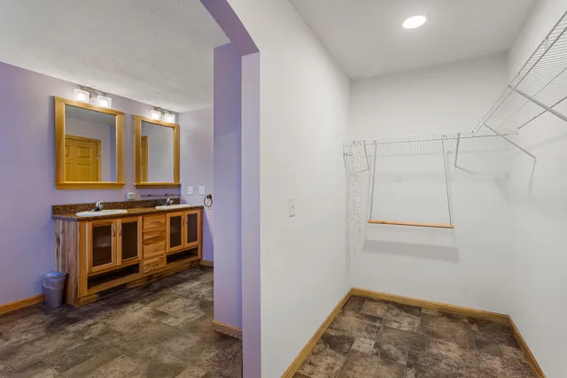 a view of kitchen and utility room