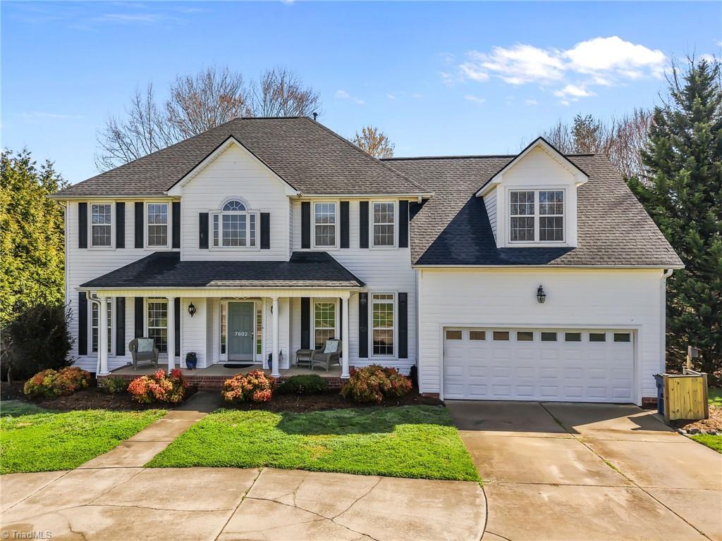 Vinyl maintenance free exterior, freshly painted,  interior, 4bdrm, hardwoods, circular driveway