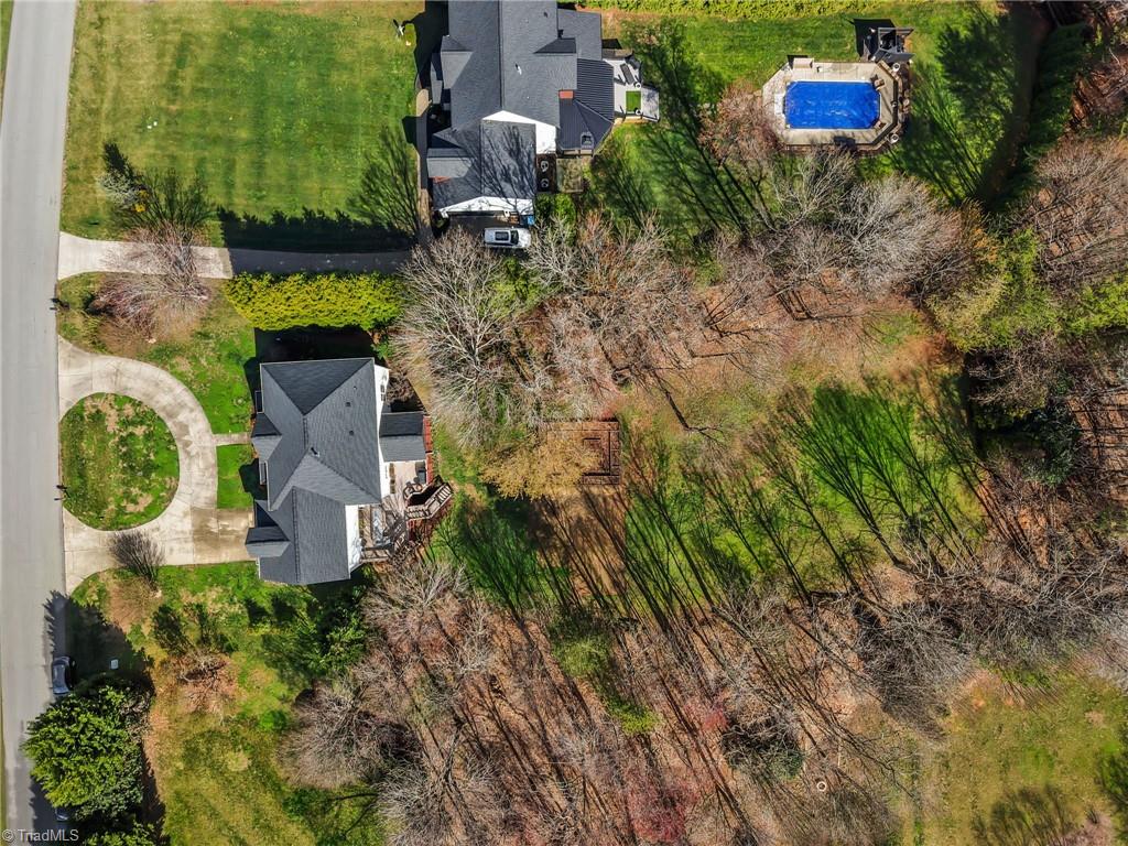 7602 Wilson Farm Road Summerfield, NC 27358 - Photo 39 of 50 Circular driveway, large private backyard