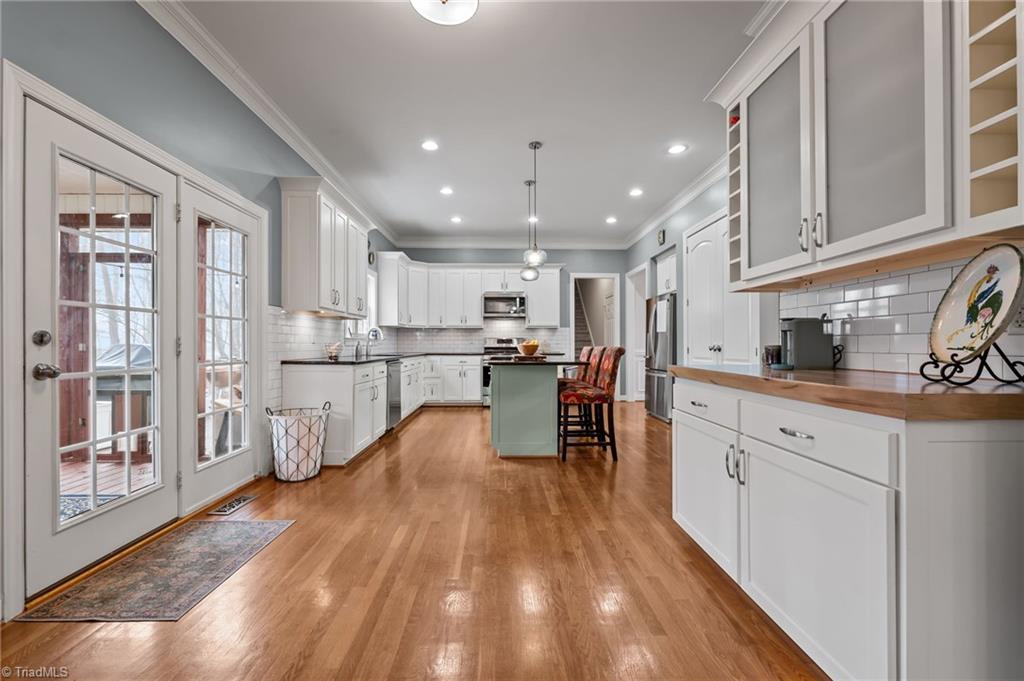 7602 Wilson Farm Road Summerfield, NC 27358 - Photo 10 of 50 coffee station w/pull out cabinet and wine slots