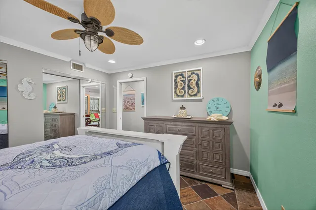 a bed room with a bed