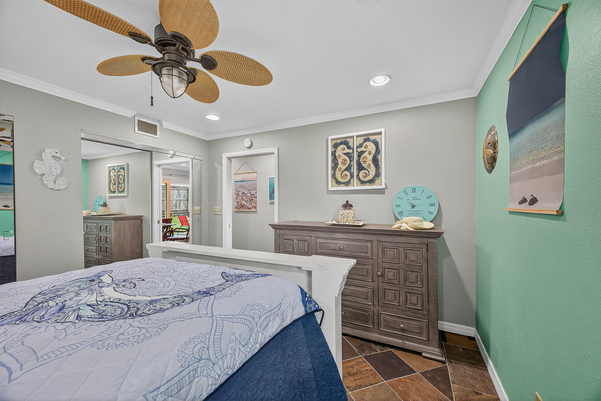 210 Pelham Road, Unit 104B Fort Walton Beach, FL 32547 - Photo 3 of 43 a bed room with a bed