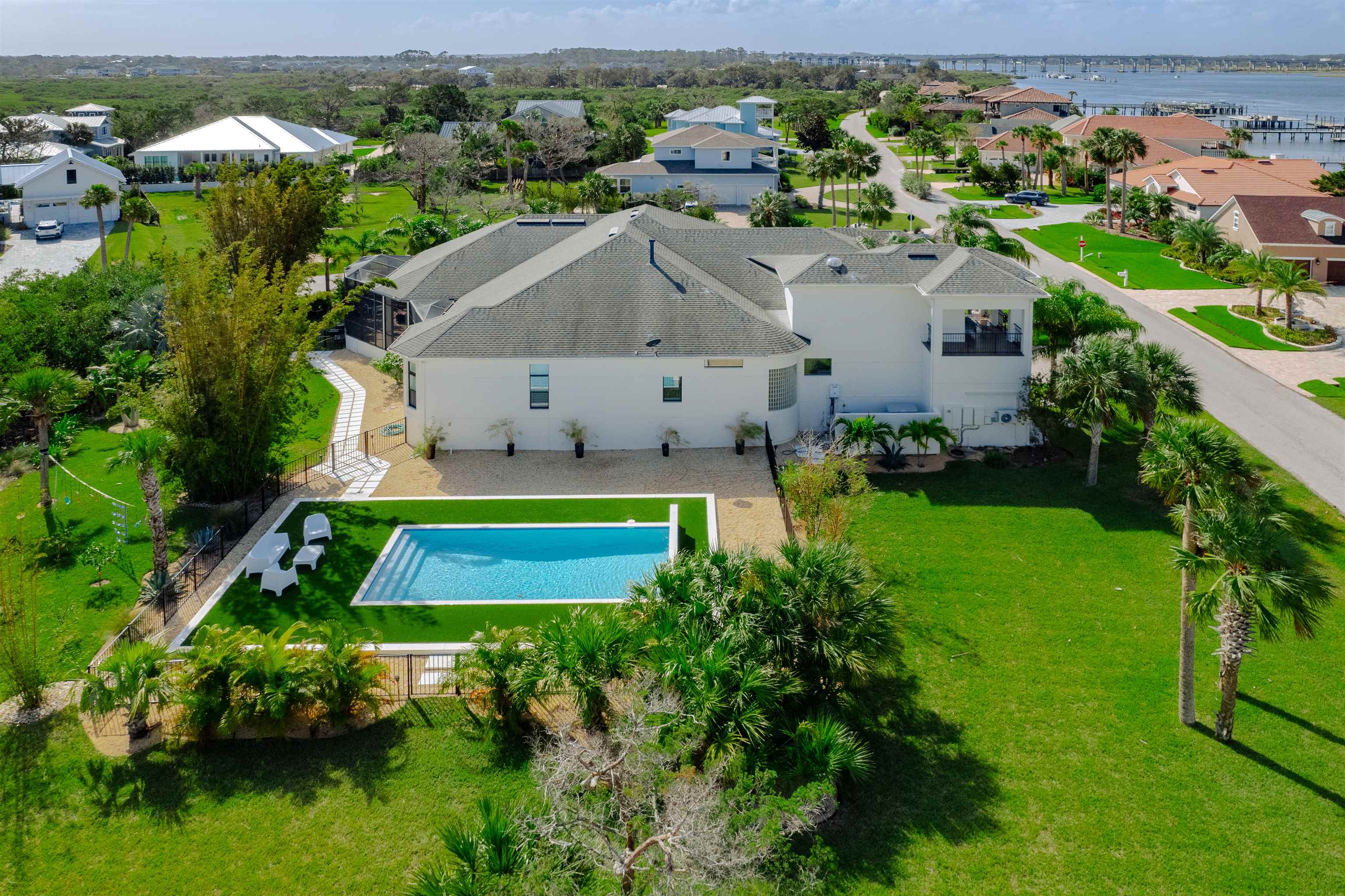 151 Pelican Reef Drive St. Augustine, FL 32080 - Photo 26 of 29 an aerial view of a house