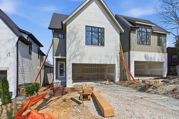 a front view of a house with entertaining space
