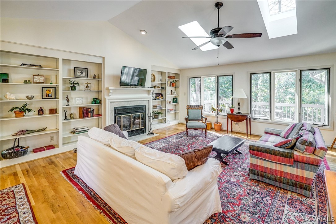 14201 Regatta Pointe Road Midlothian, VA 23112 - Photo 5 of 18 Another family room view. Fireplace with mantle a