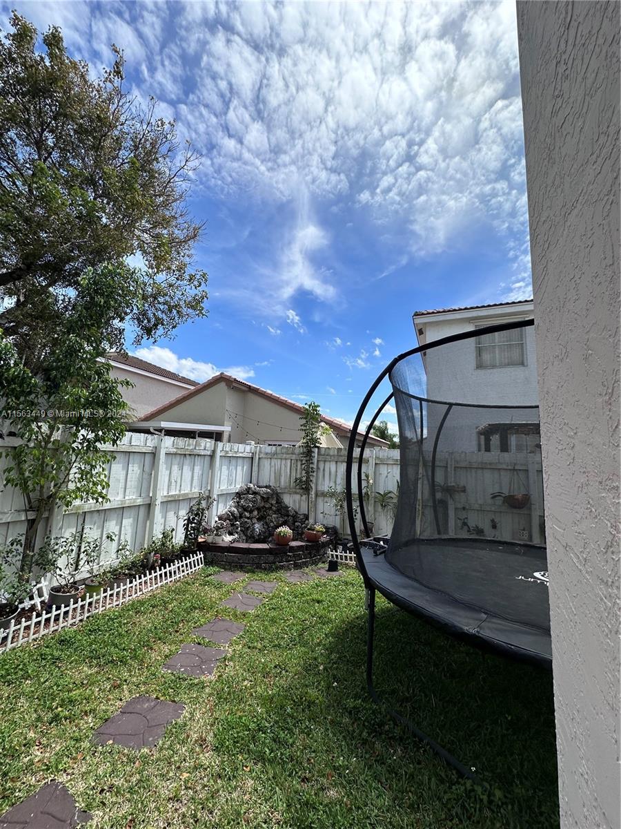 17456 Southwest 20th Street Miramar, FL 33029 - Photo 29 of 34 a view of a house with a yard