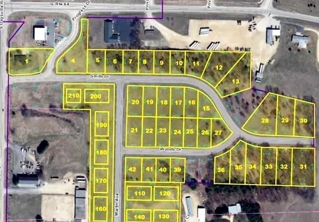 a building with a sign broad