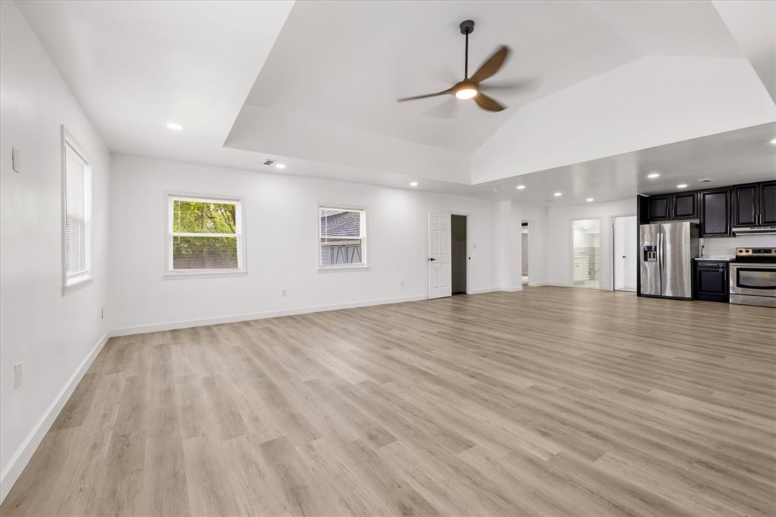629 Little Meadow Drive Riverside, OH 45404 - Photo 11 of 48 This expansive open concept space features high ceilings, creating an airy and inviting atmosphere.