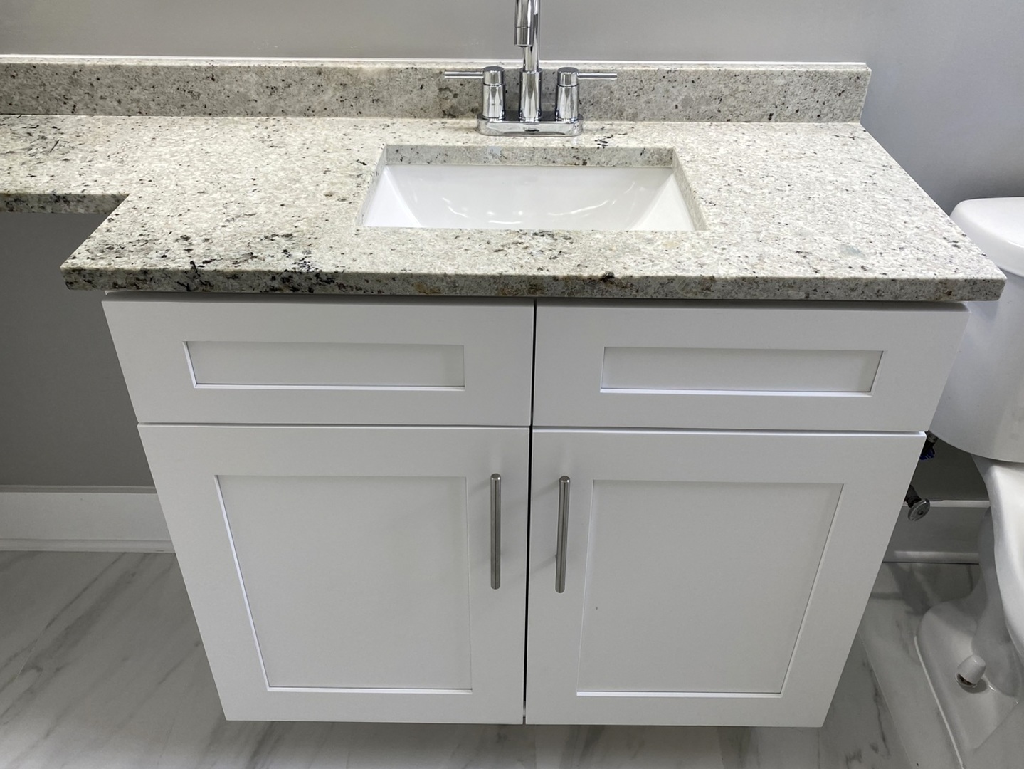 6531 West 64th Street Chicago, IL 60638 - Photo 7 of 19 a close view of sink granite counter top