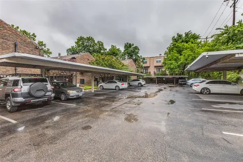 a view of car parked on the road