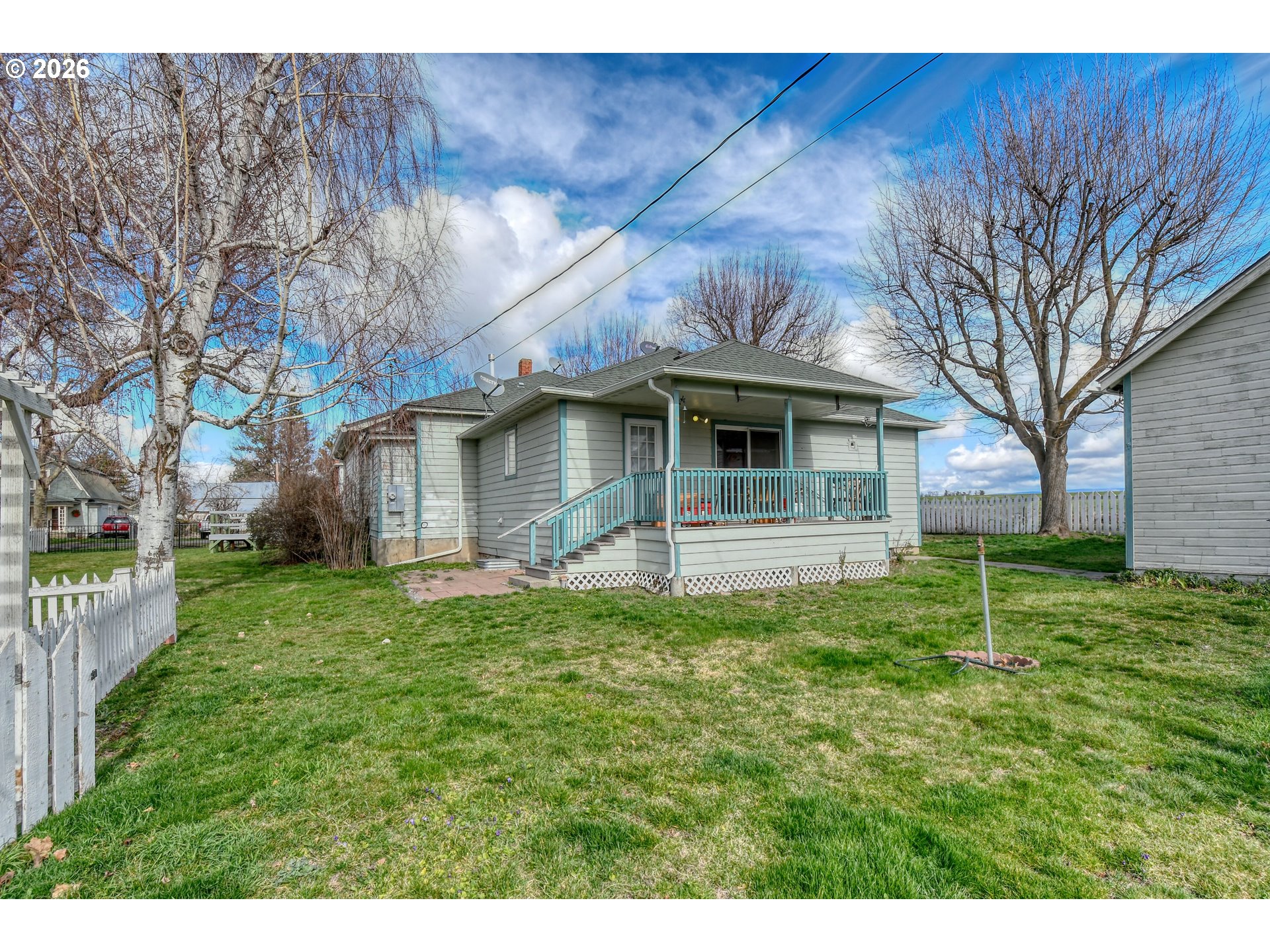 554 West High Street Athena, OR 97813 - Photo 34 of 46 a view of a house with a yard