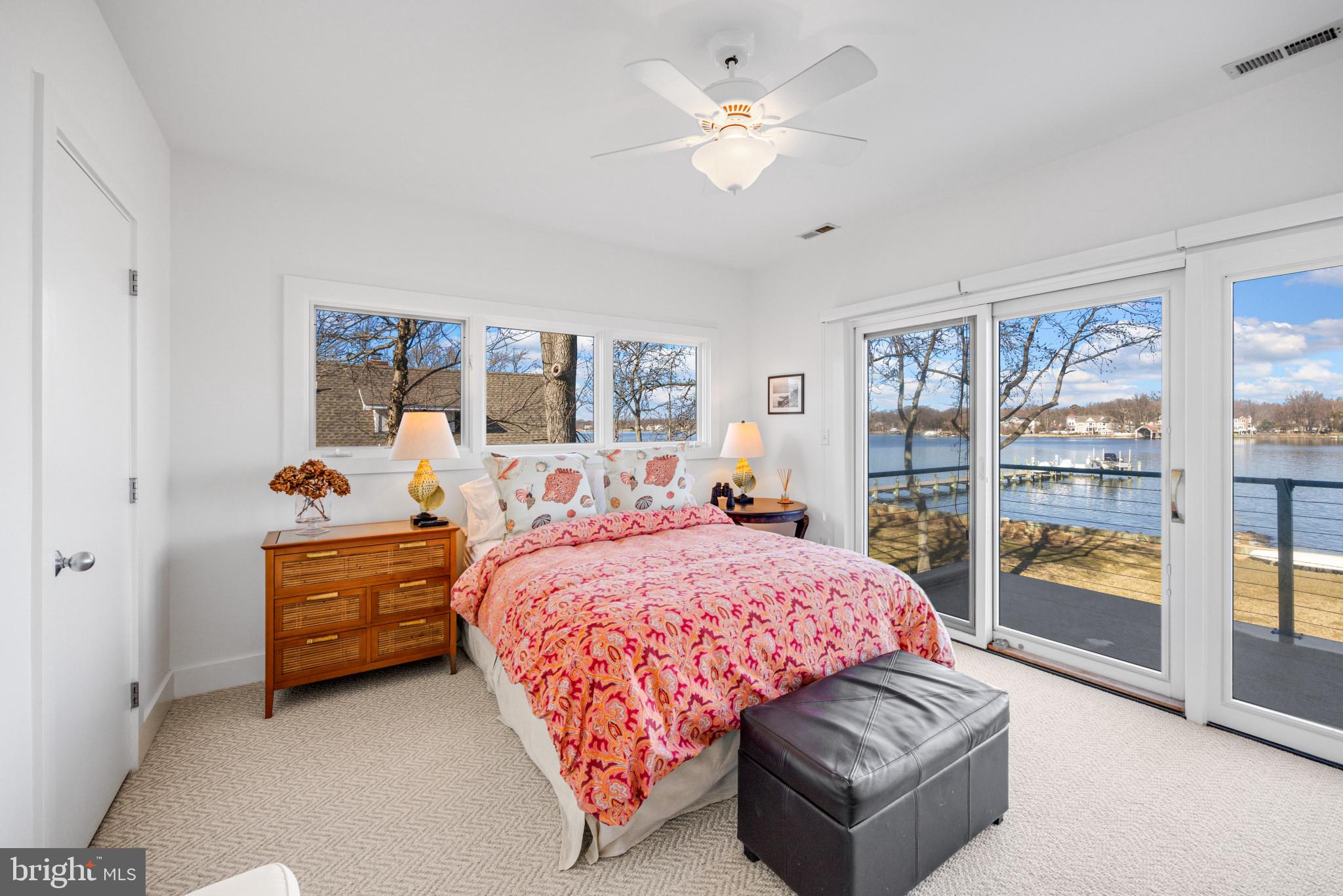 3803 Thomas Point Road Annapolis, MD 21403 - Photo 20 of 42 Bedroom with private balcony