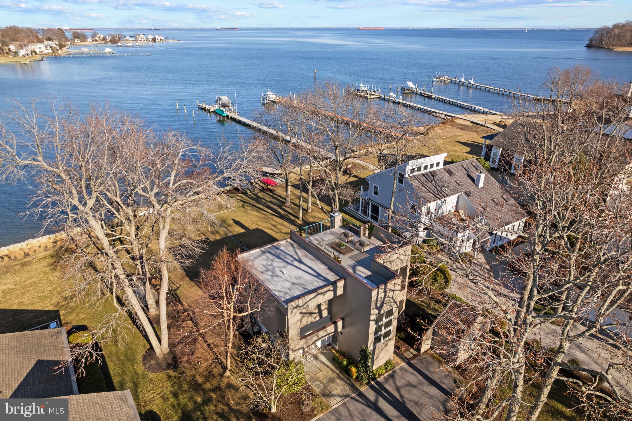 Expansive roof deck with endless views!