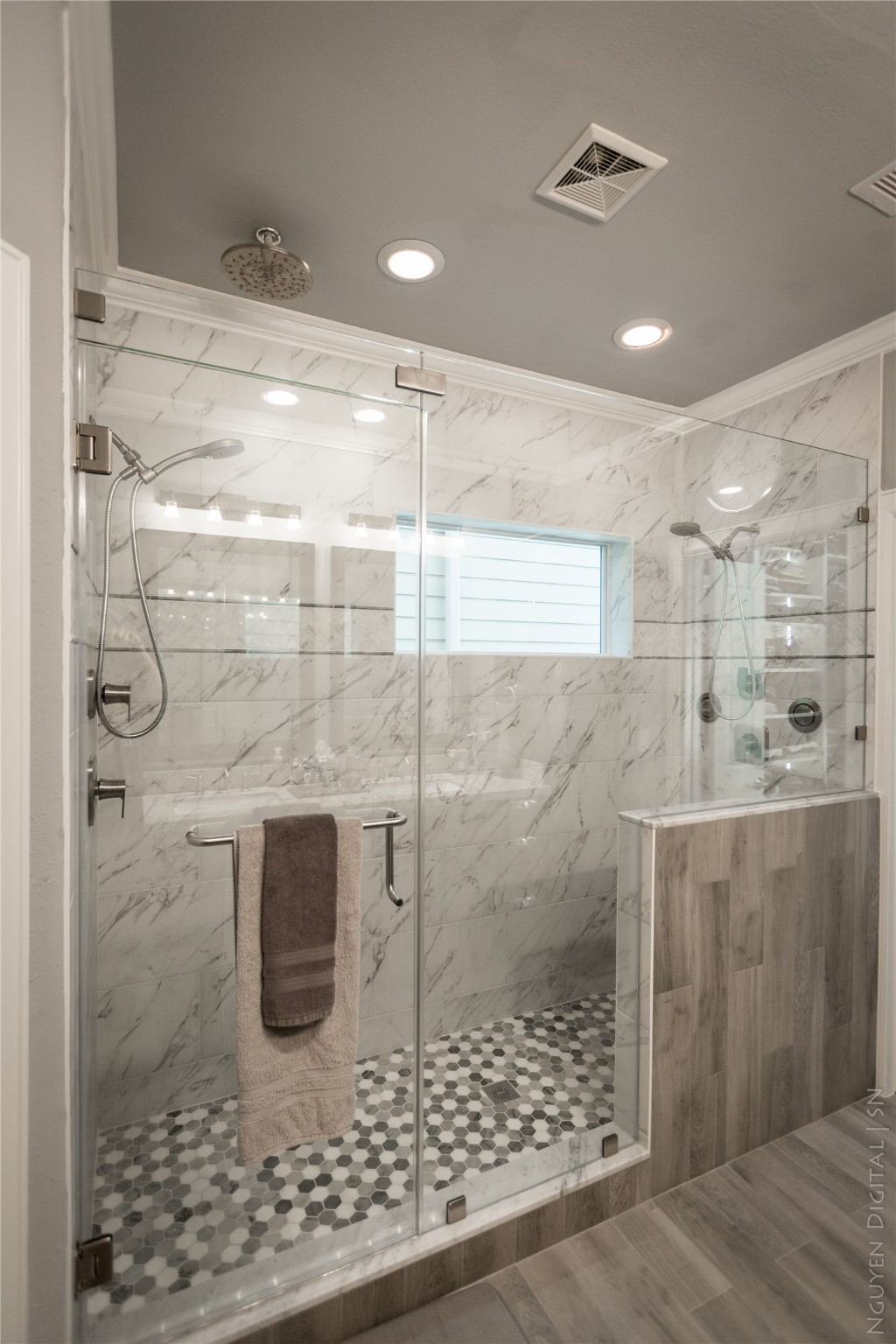 1204 Cushing Street Houston, TX 77019 - Photo 13 of 26 a bathroom with a shower