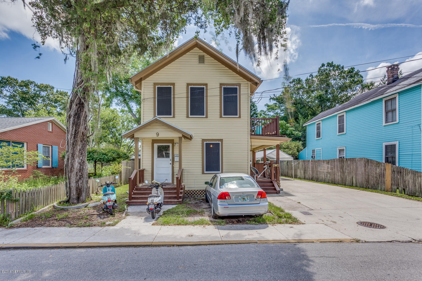 9 Riberia Street St. Augustine, FL 32084 - Photo 1 of 33 a view of a house with a patio