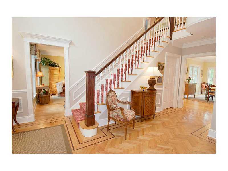 222 Marvin Ridge Road New Canaan, CT 06840 - Photo 3 of 25 a view of entryway and hall
