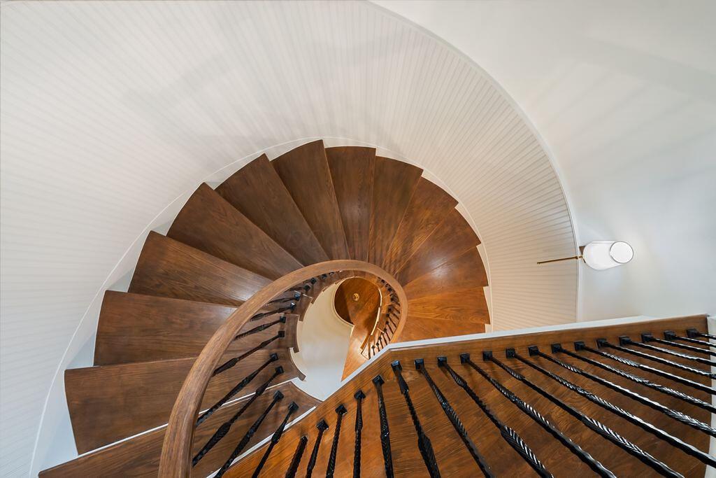 2989 Old Path Road Blacklick, OH 43004 - Photo 56 of 87 Staircase Features New Lighting & Beadboard Detail.