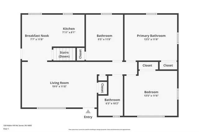 an aerial view of a house with a ocean view