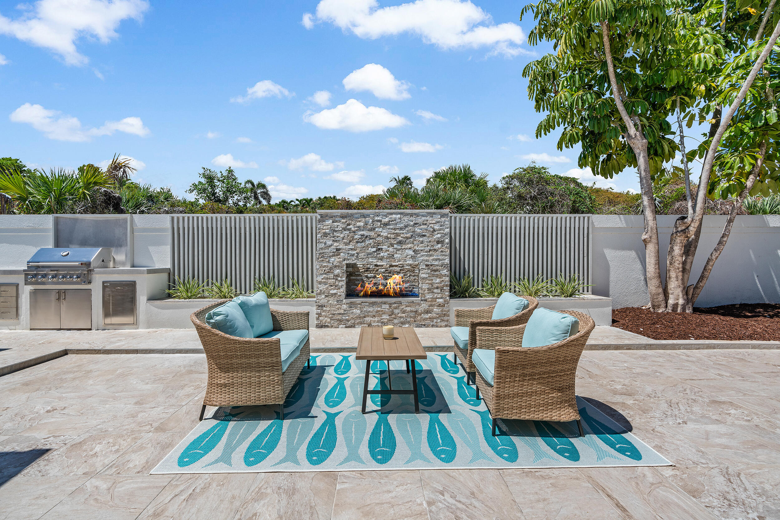 122 Sand Pine Drive Jupiter, FL 33477 - Photo 12 of 20 Backyard Entertainment