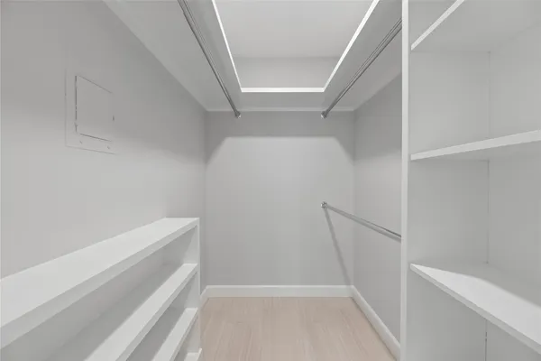 a view of walk in closet
