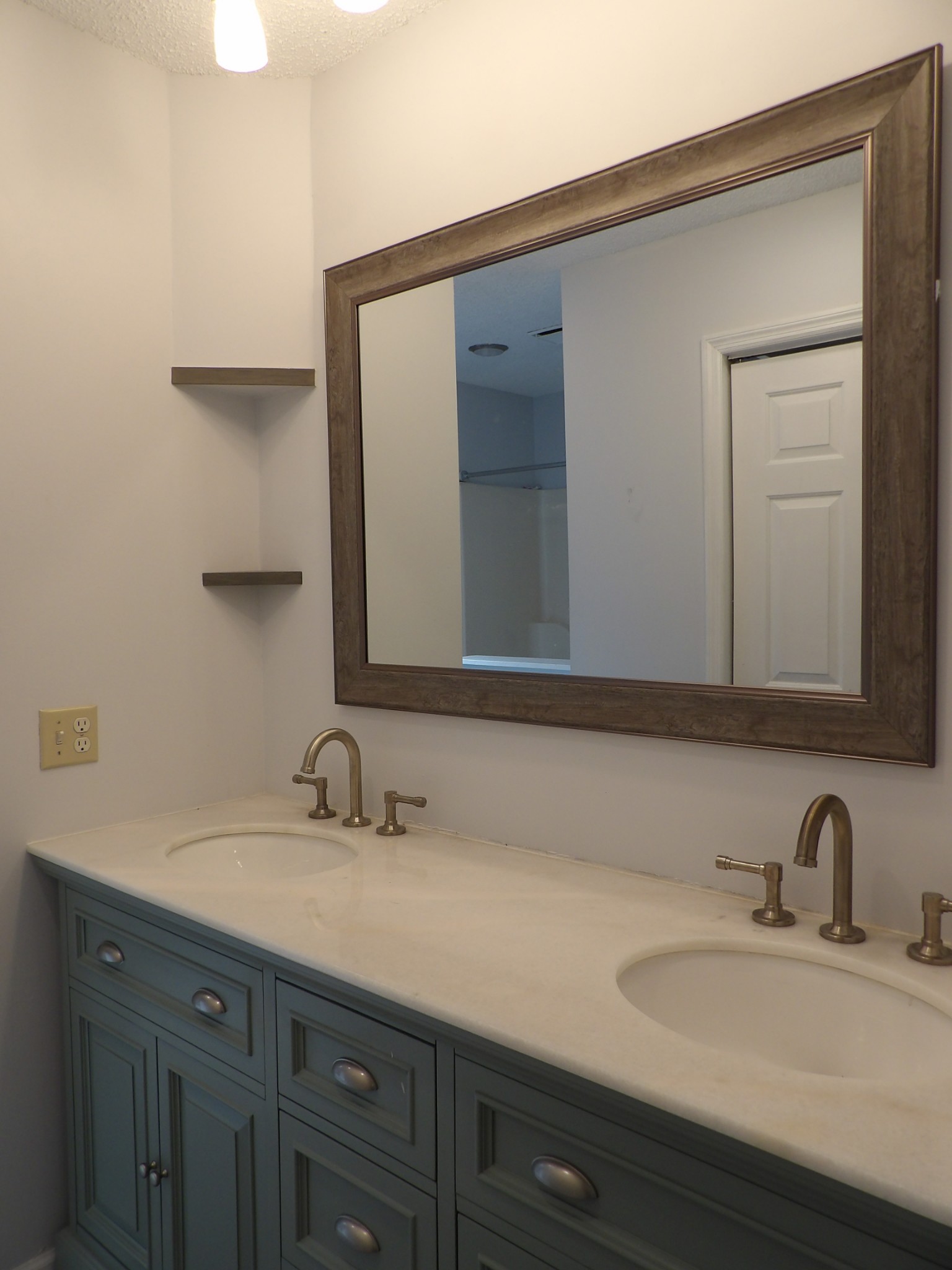 317 Cedarcliff Road Antioch, TN 37013 - Photo 14 of 31 a bathroom with a sink and a mirror