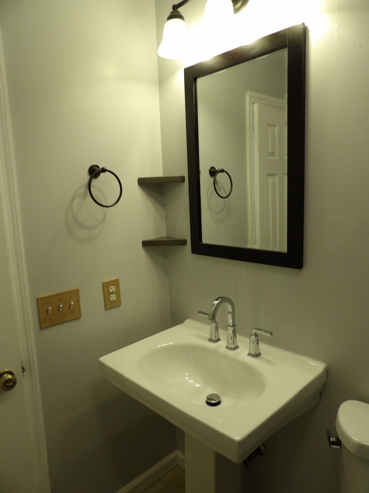 317 Cedarcliff Road Antioch, TN 37013 - Photo 20 of 31 a bathroom with a sink mirror and toilet