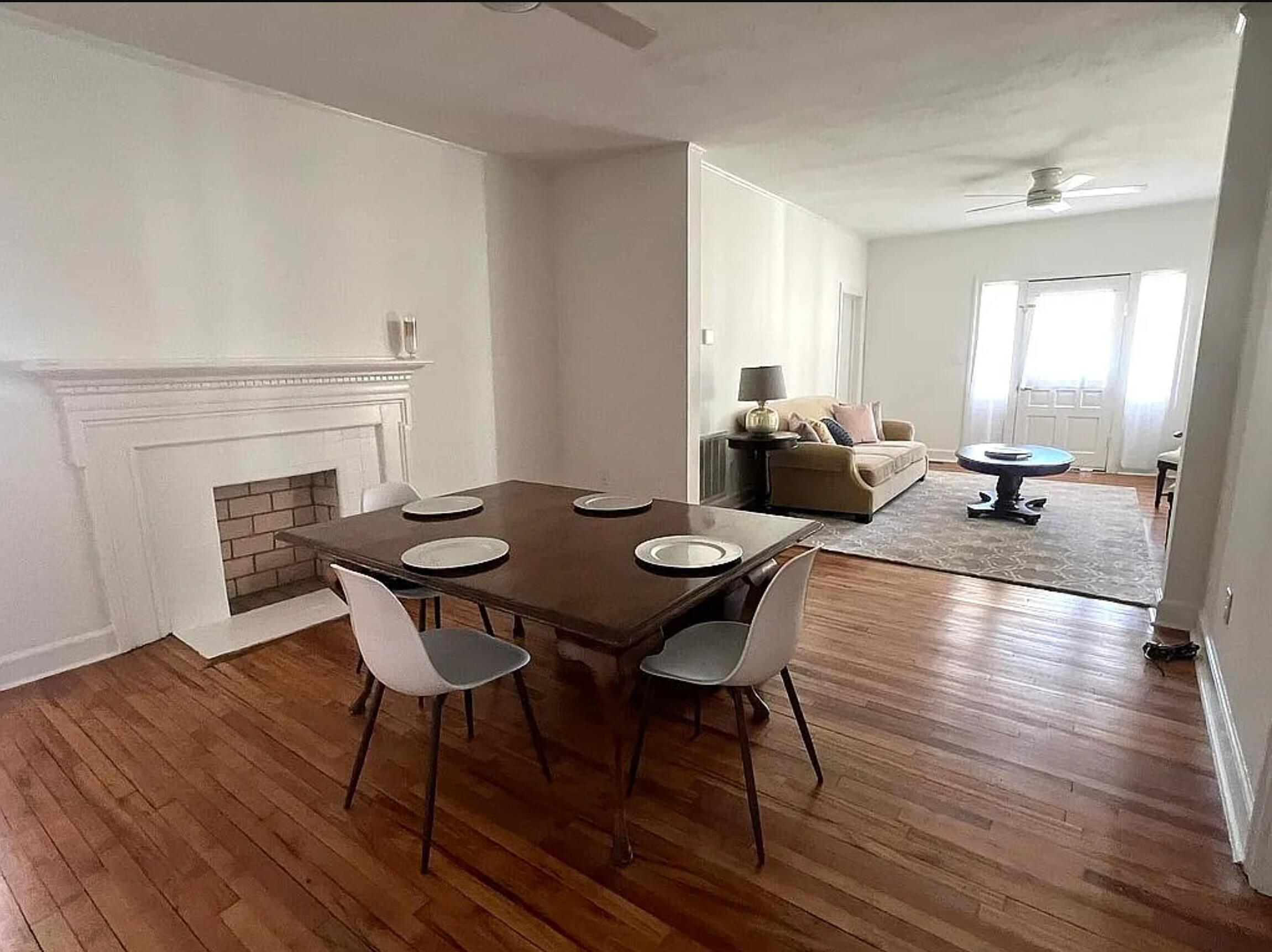 611 Aiken Street Springfield, SC 29146 - Photo 9 of 22 a view of a dining room with furniture and wooden floor