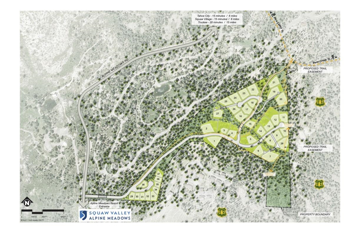 Xxxxx Alpine Meadows Road Olympic Valley, CA 96146 - Photo 1 of 20 a view of a pathway