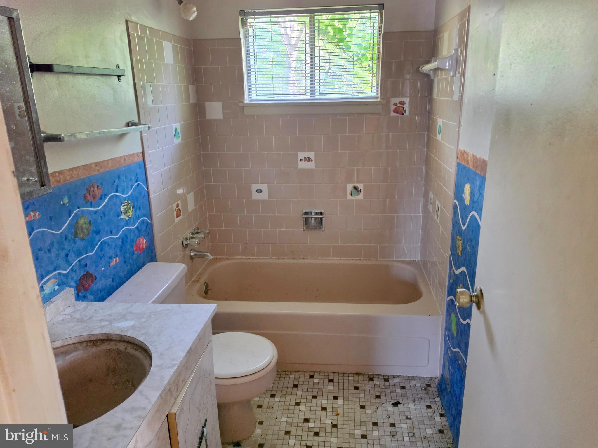109 Cherry Valley Road Reisterstown, MD 21136 - Photo 8 of 23 a bathroom with a sink a toilet and bathtub