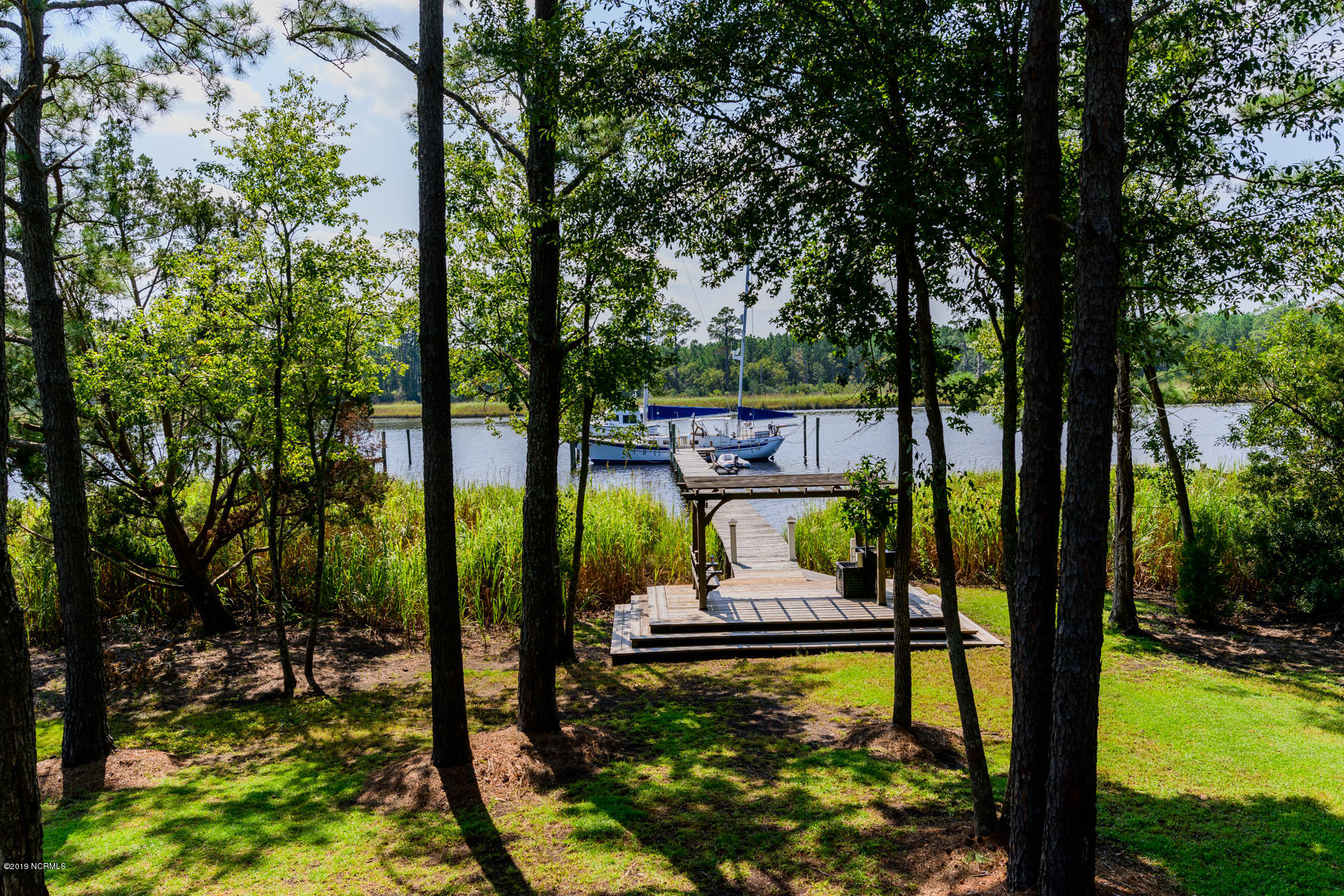 Back Yard to dock