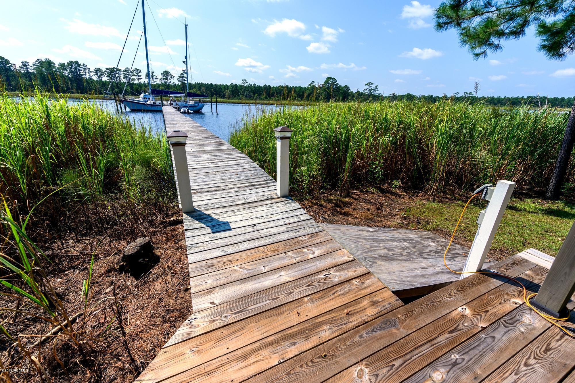 Boardwalk to Dock and Northwest Creek