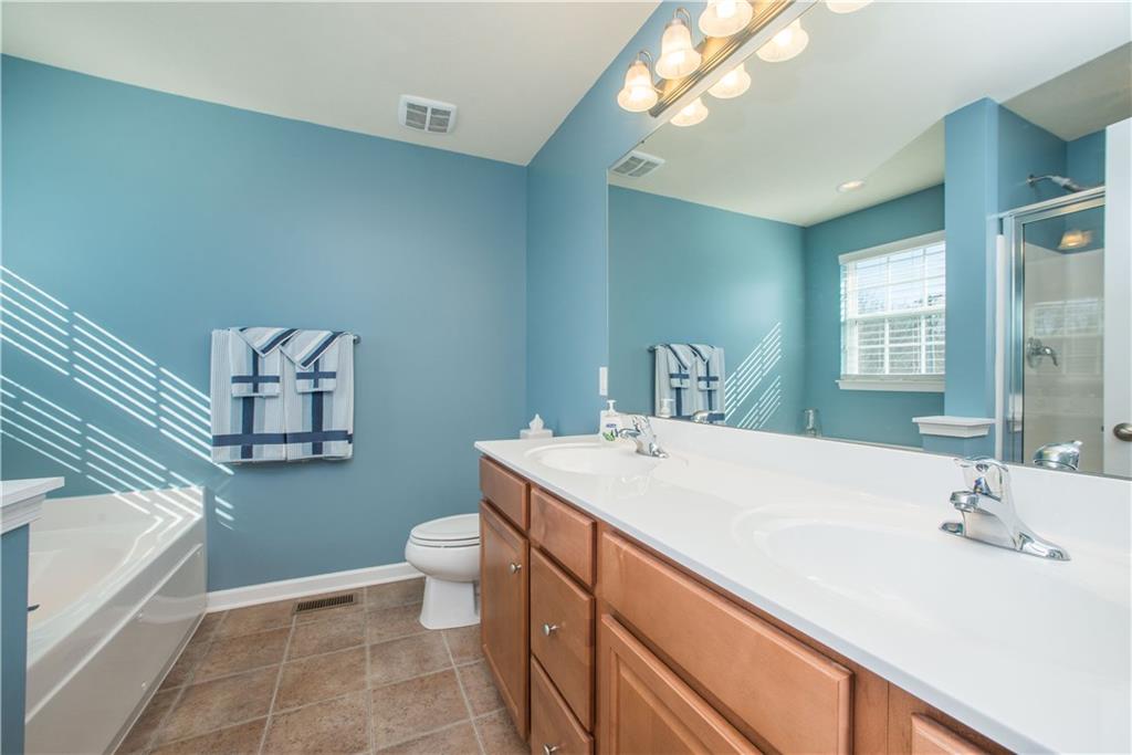 344 Maple Ridge Drive Canonsburg, PA 15317 - Photo 15 of 25 Luxury owners bathroom w/ dual vanity