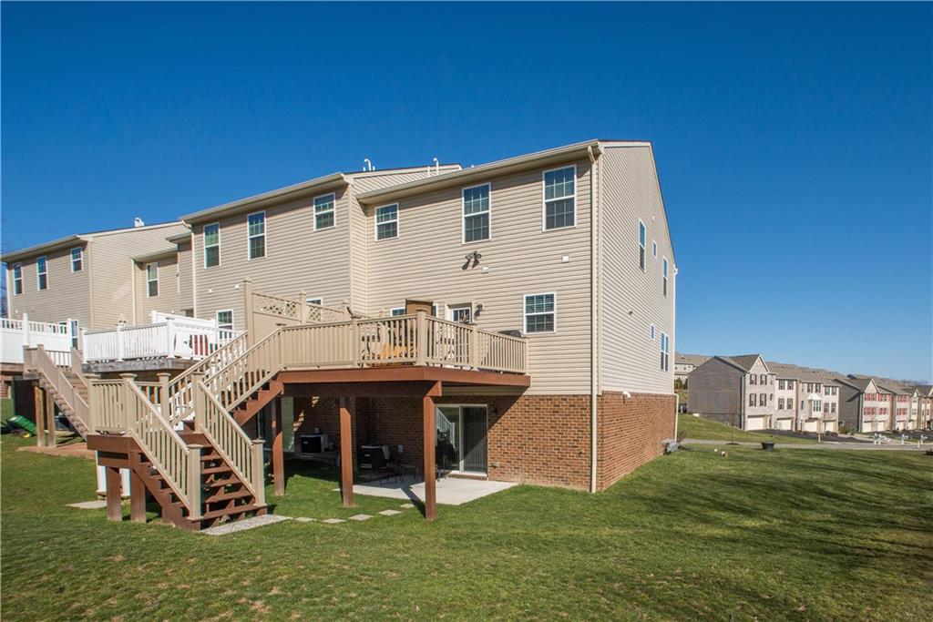 344 Maple Ridge Drive Canonsburg, PA 15317 - Photo 24 of 25 Patio below deck, one of the best yards in the neighborhood