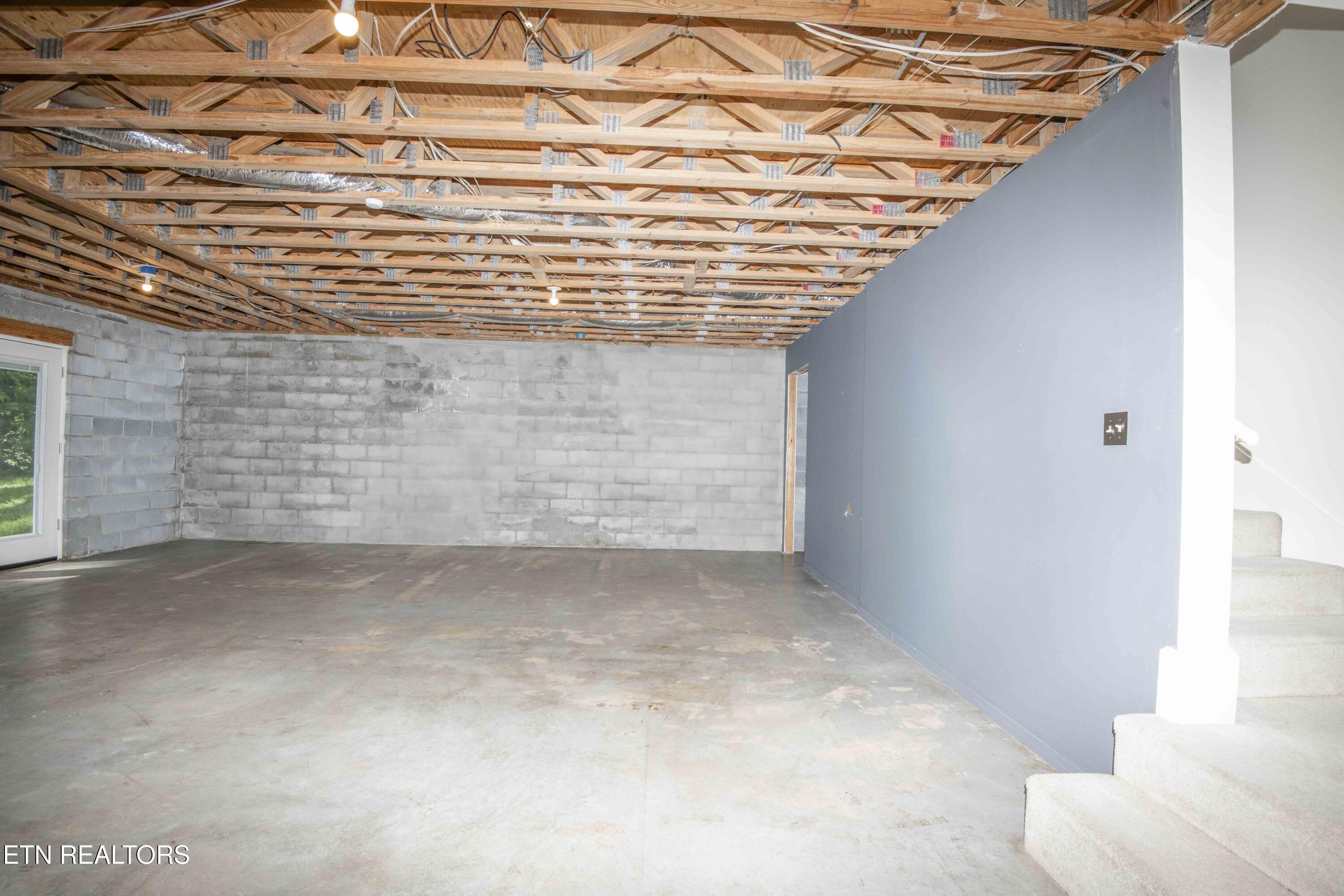197 Whippoorwill Drive Oak Ridge, TN 37830 - Photo 20 of 40 UNFINISHED BASEMENT
