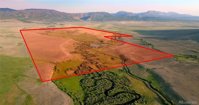 a view of an outdoor space and mountain view