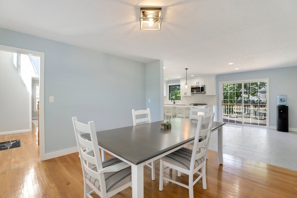 16 Oakbluff Road Sagamore Beach, MA 02562 - Photo 5 of 34 a view of a dining room with furniture and wooden floor
