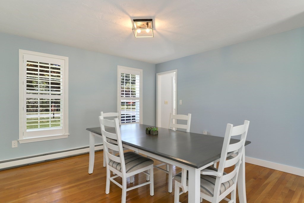 16 Oakbluff Road Sagamore Beach, MA 02562 - Photo 6 of 34 a view of a dining room with furniture and wooden floor