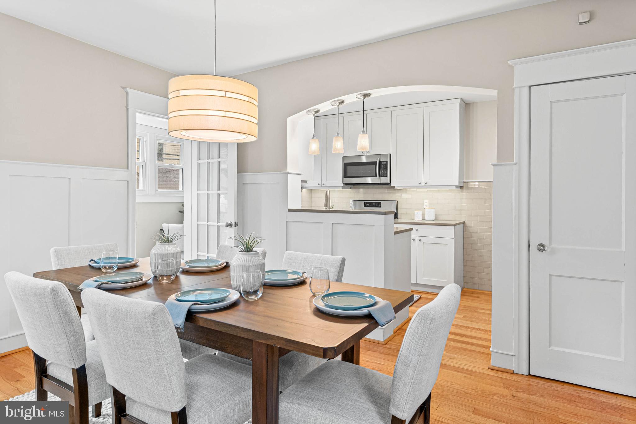 132 Kenilworth Road Merion Station, PA 19066 - Photo 8 of 27 Dining Room open to the Kitchen