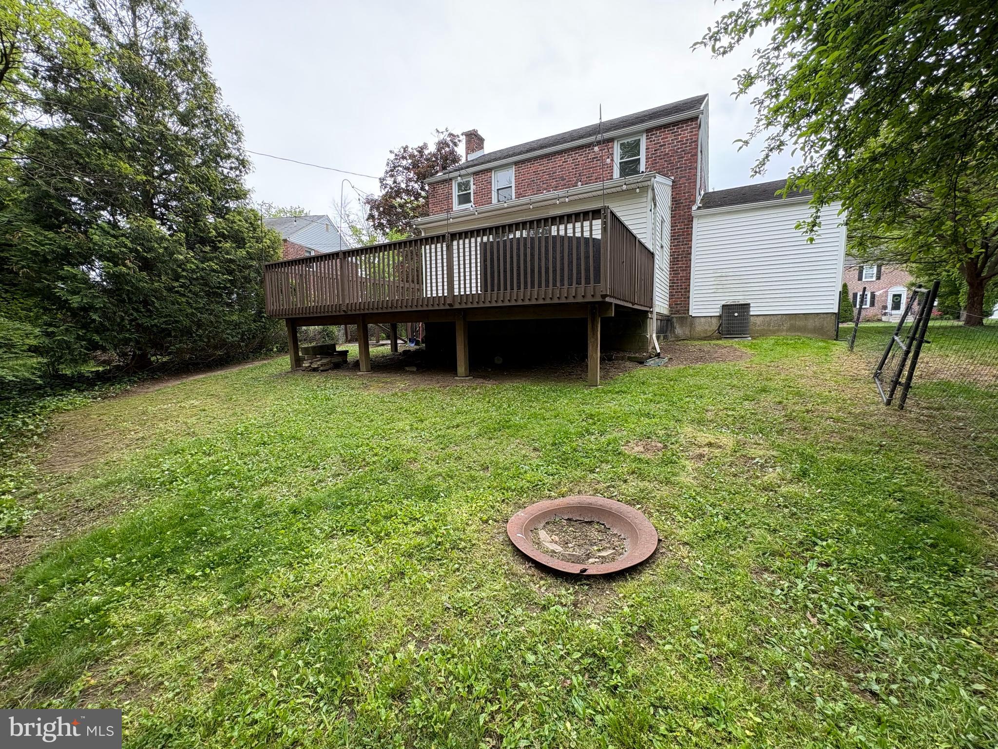 2515 Woodleigh Road Havertown, PA 19083 - Photo 29 of 31 a view of a house with backyard and porch