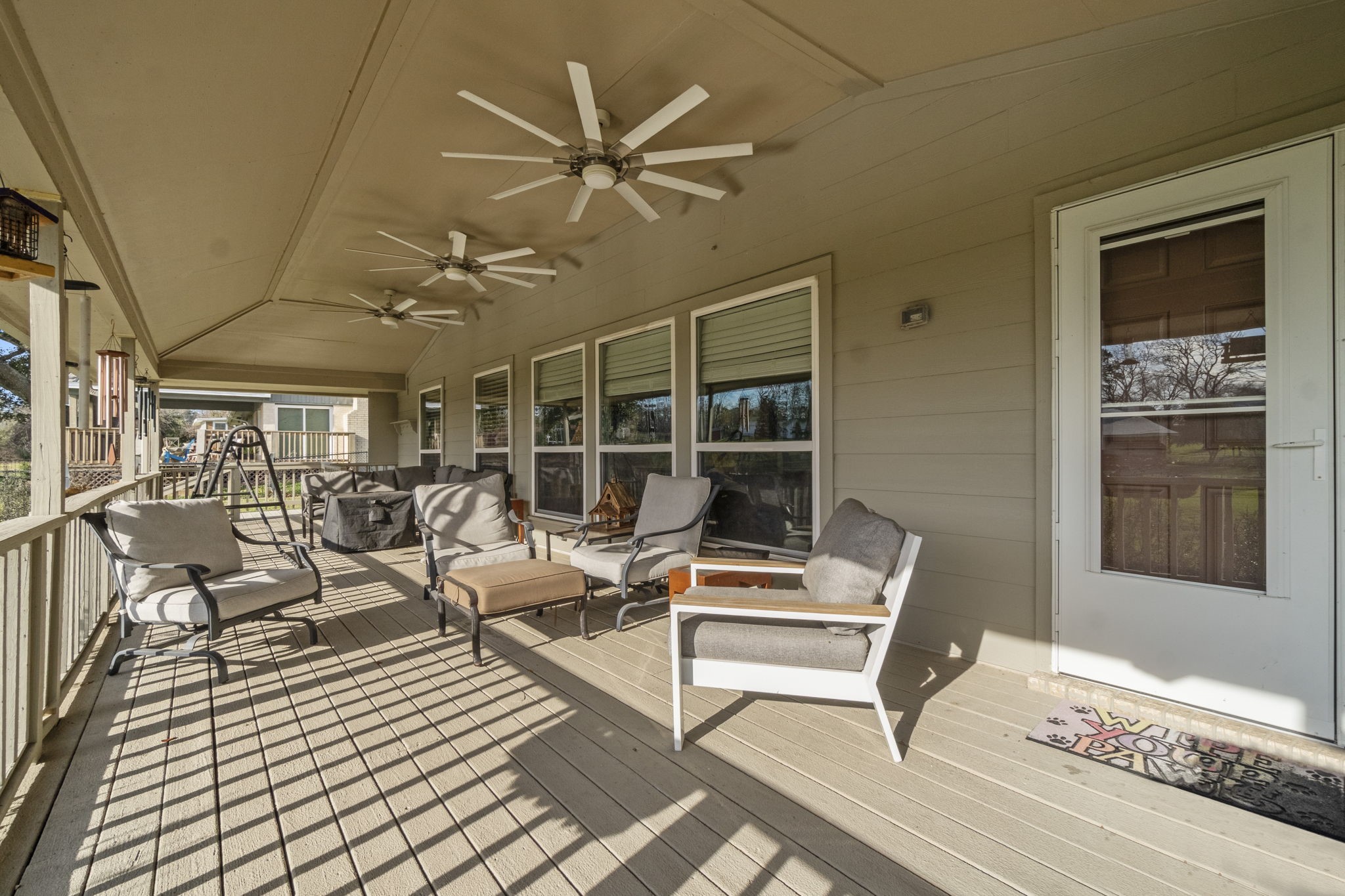 330 Crestmont Point Blank, TX 77364 - Photo 24 of 48 Covered back porch
