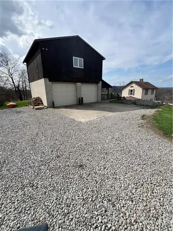 a view of a car garage