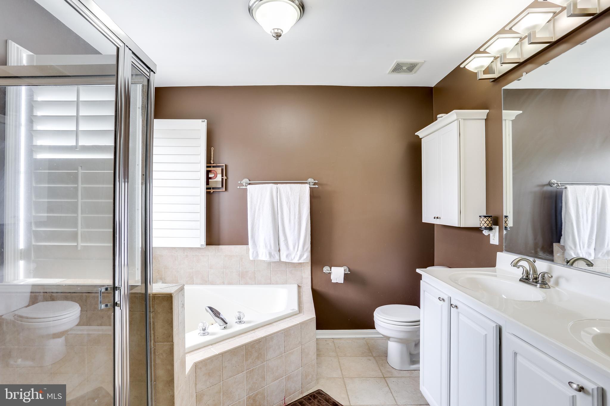 751 Shallow Ridge Court Abingdon, MD 21009 - Photo 21 of 33 Master Bath we/ Jetted Tub & Separate Shower
