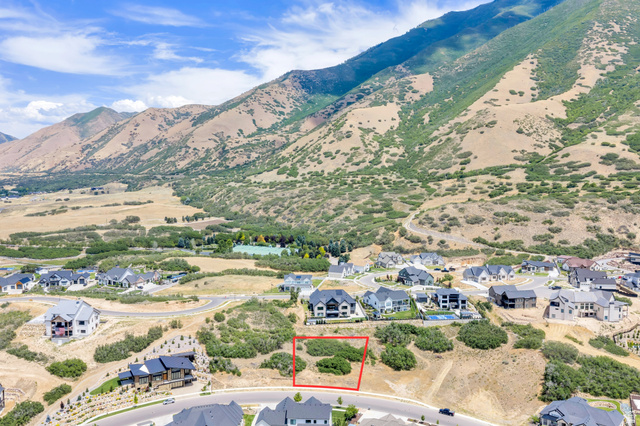 3383 South Mapleton Estates Drive, Unit 18 Mapleton, UT 84664 - Photo 2 of 11 Expansive building lot with natural vegetation, presenting a sloped terrain