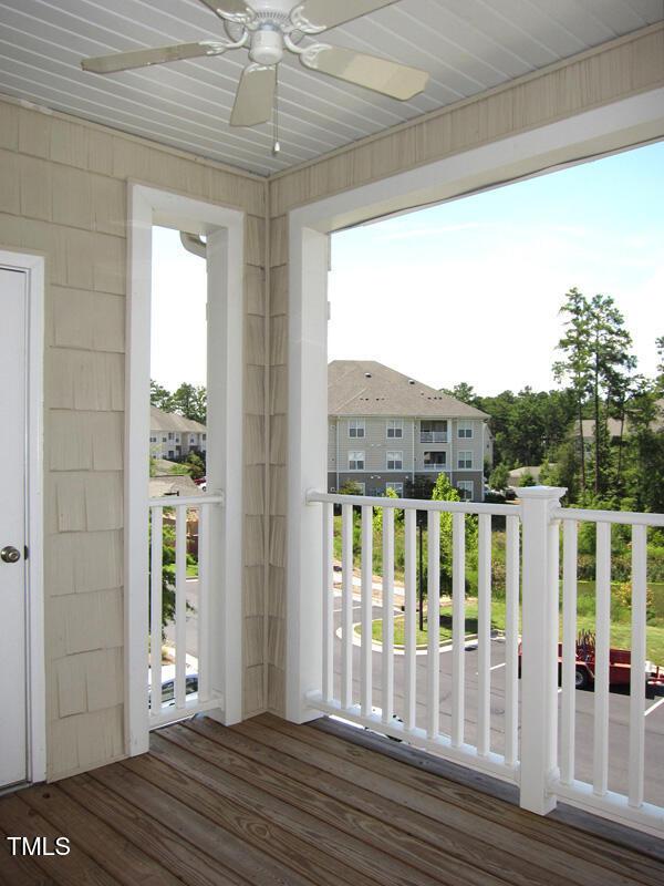 831 Providence Glen Drive Chapel Hill, NC 27514 - Photo 11 of 14 a view of a balcony from door