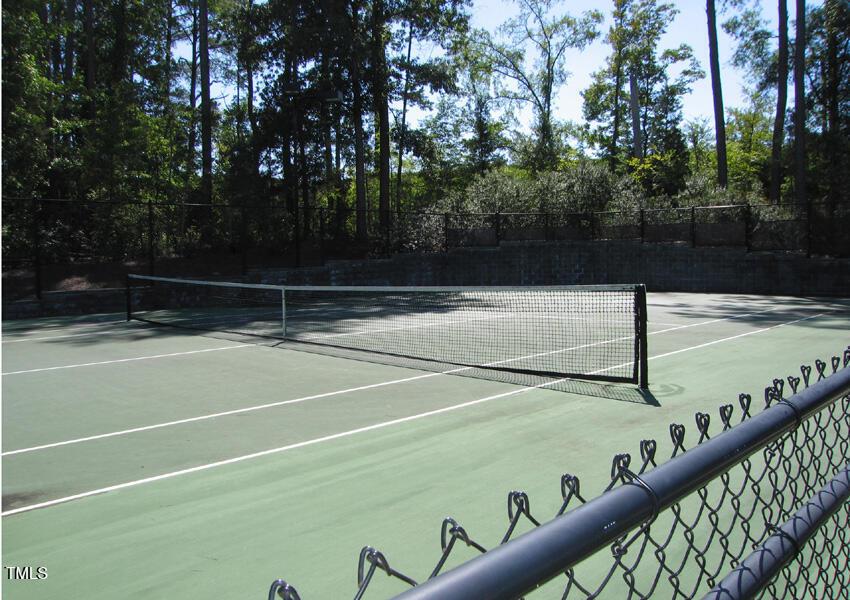 831 Providence Glen Drive Chapel Hill, NC 27514 - Photo 13 of 14 a view of a tennis court