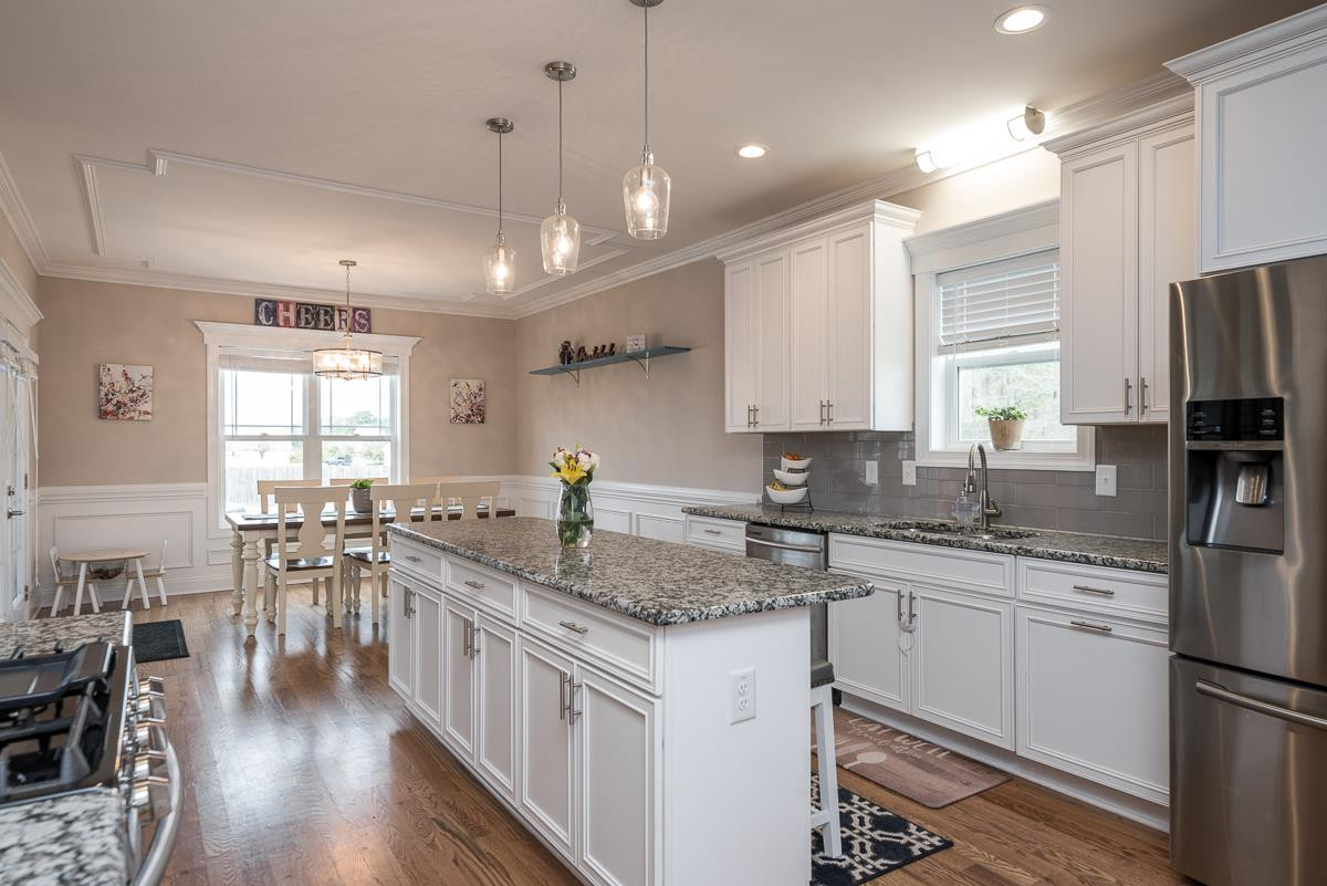 85 Kenneth Lane Willow Spring, NC 27592 - Photo 5 of 21 Open kitchen with island
