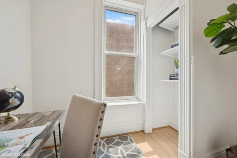 a view of room with a window