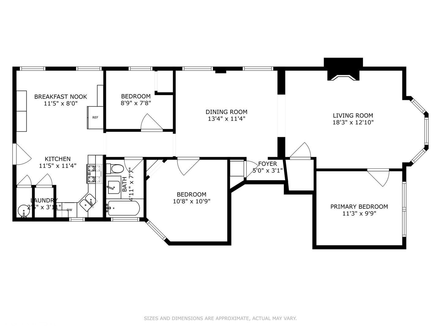 1411 North Wells Street, Unit 3W Chicago, IL 60610 - Photo 32 of 32 a picture of a book and a bed