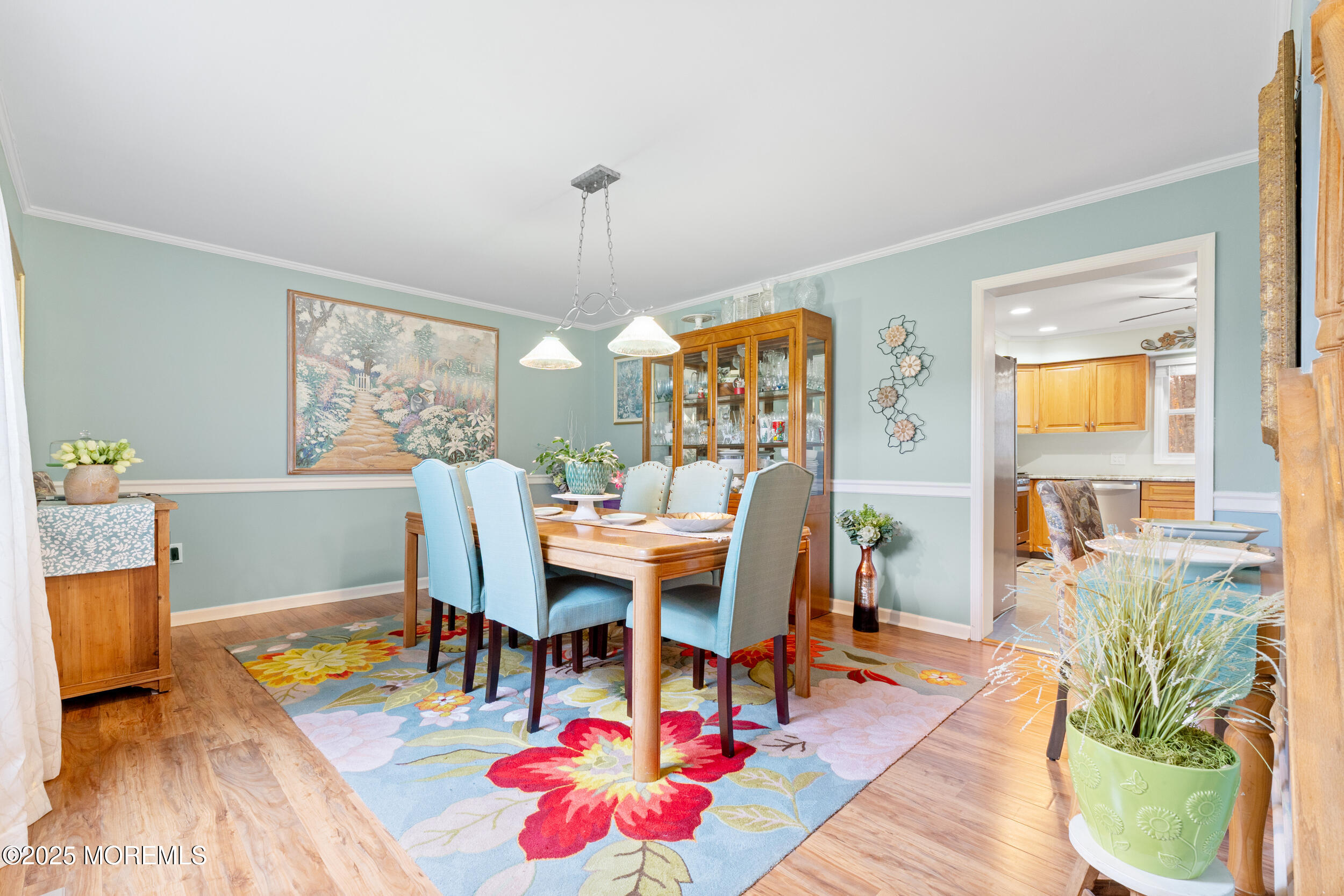 1418 Forest Avenue Brick, NJ 08724 - Photo 10 of 47 a view of a dining room with furniture and wooden floor
