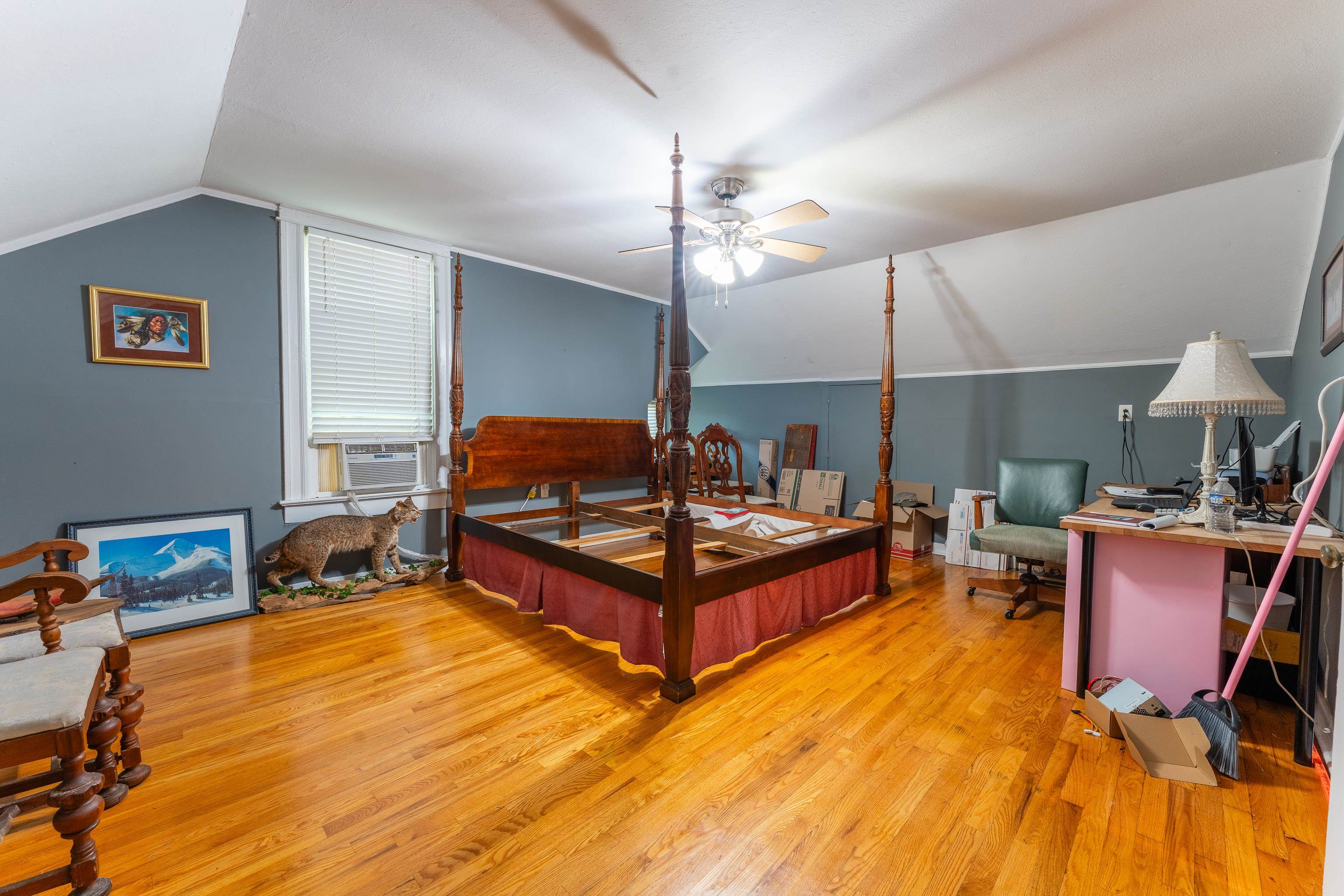 171 White Street Savannah, TN 38372 - Photo 35 of 36 a living room with furniture and a dining table with wooden floor